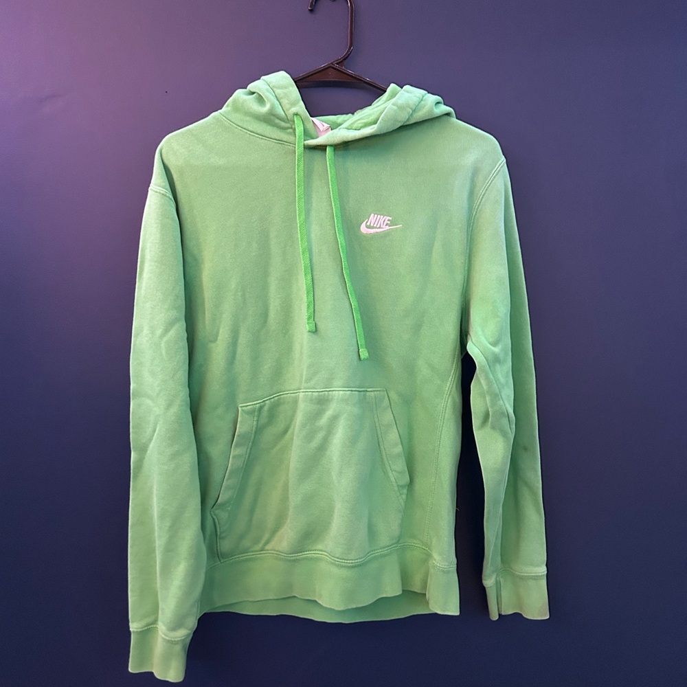 Green nike sweater